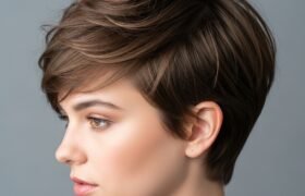 Lived in the pixie. hair