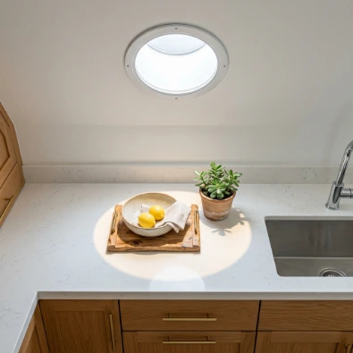 11. Skylight or Solar Tube for Overhead Daylight