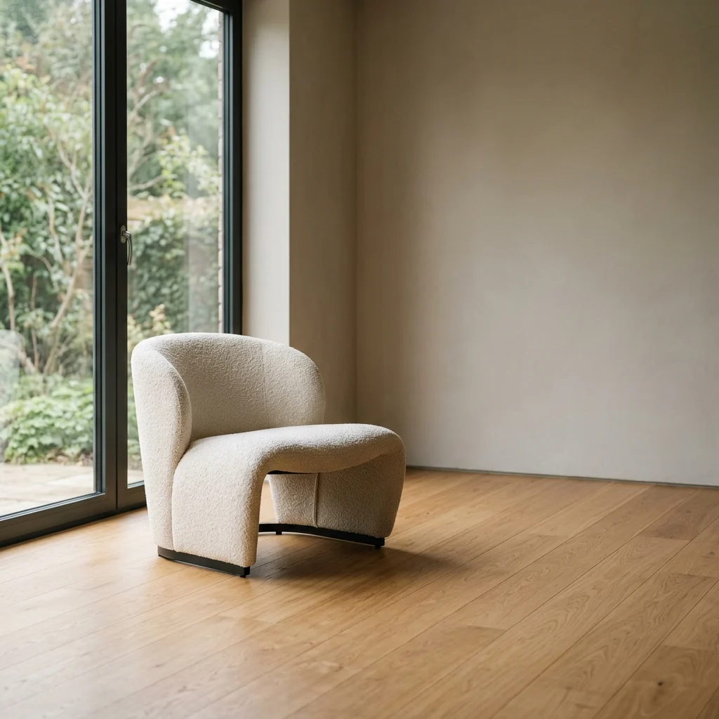 12. A Single Statement Chair Instead of Multiple Accent Pieces