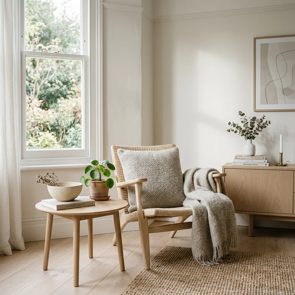 2. Warm White Walls as the Universal Scandinavian Base