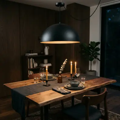 3. Statement Pendant Lighting Over Key Zones