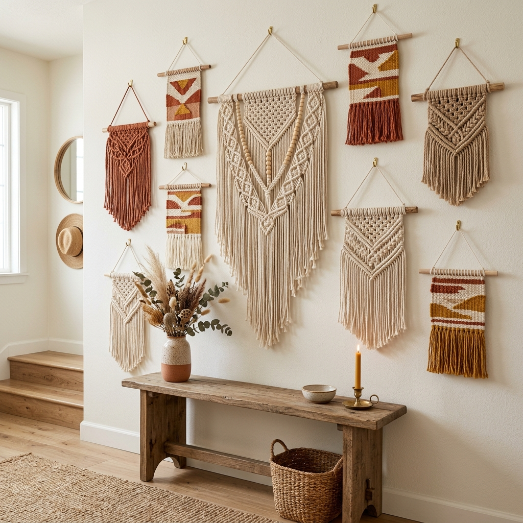 4. Gallery of Macrame and Woven Wall Hangings