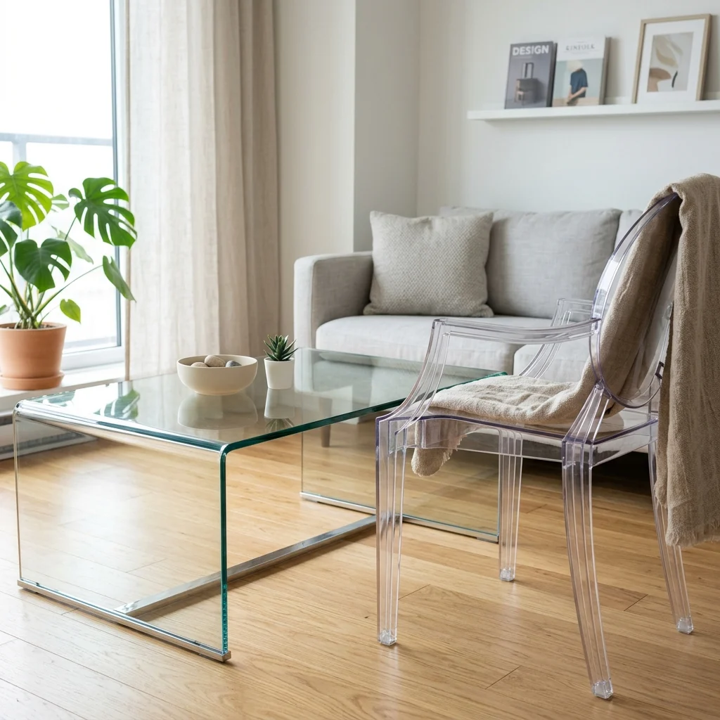 7. Glass and Lucite Surfaces for Visual Transparency