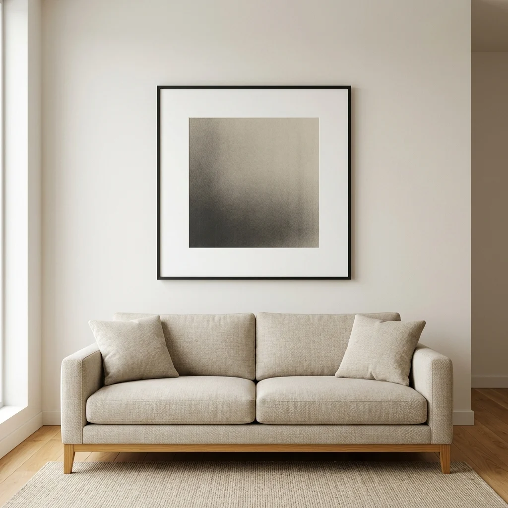 9. A Single Framed Print Per Wall, Never a Gallery