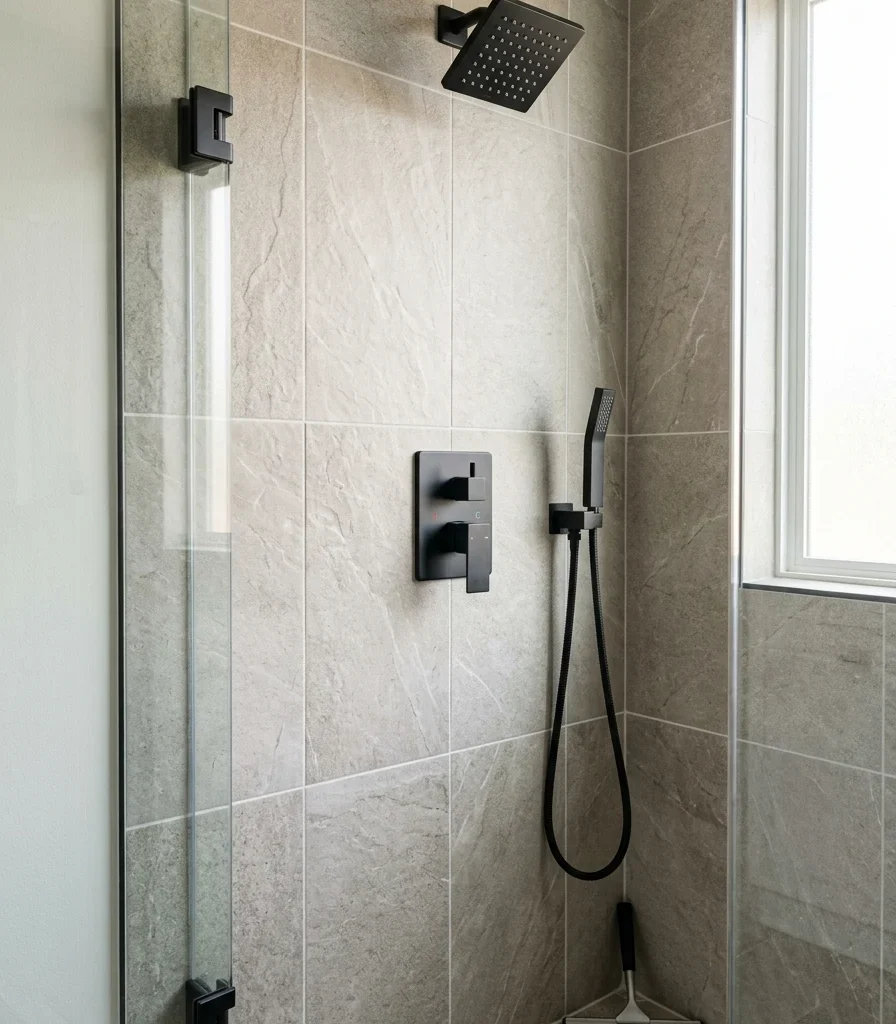 10. Choose Matte Black Hardware Throughout