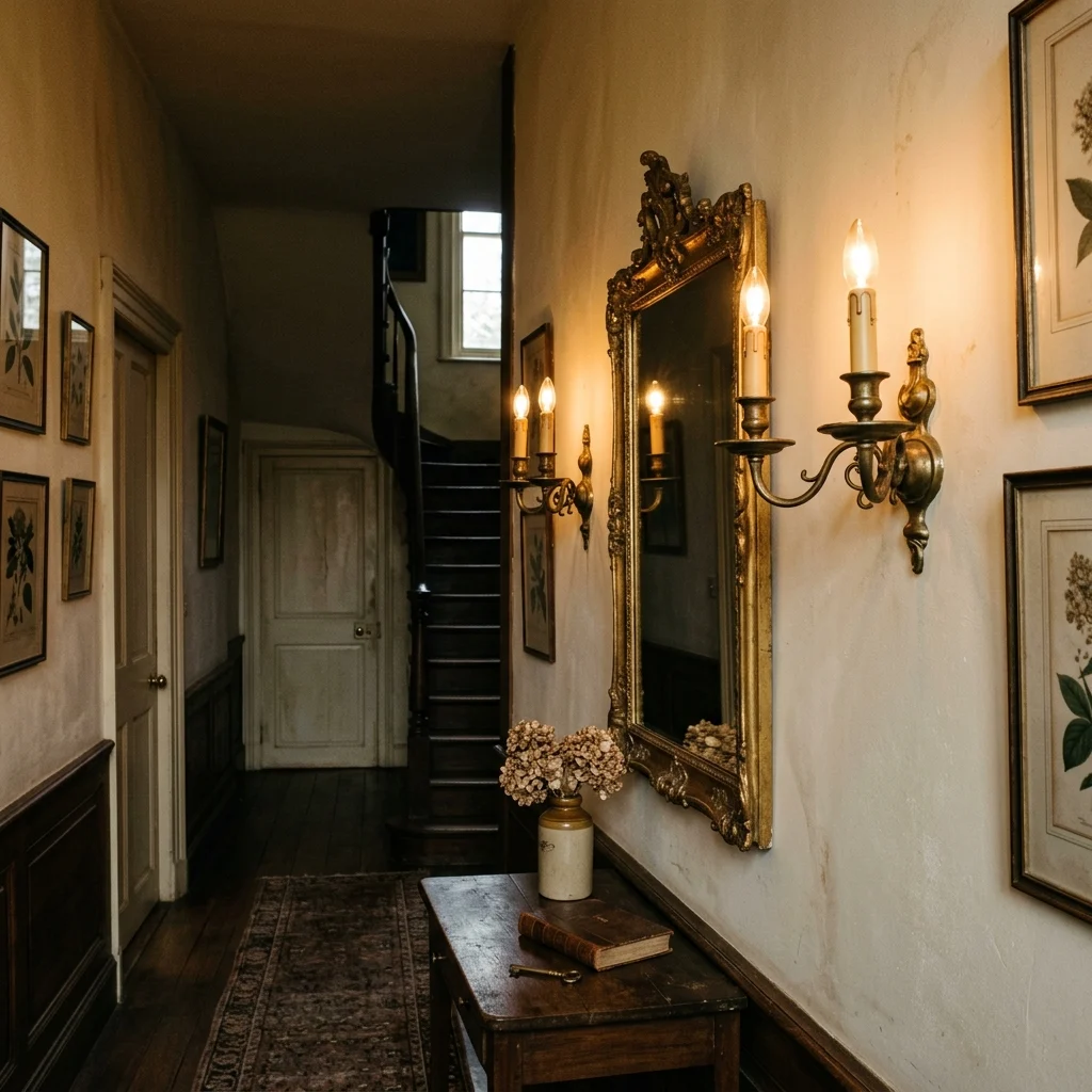 11. Candlestick-Style Wall Sconces