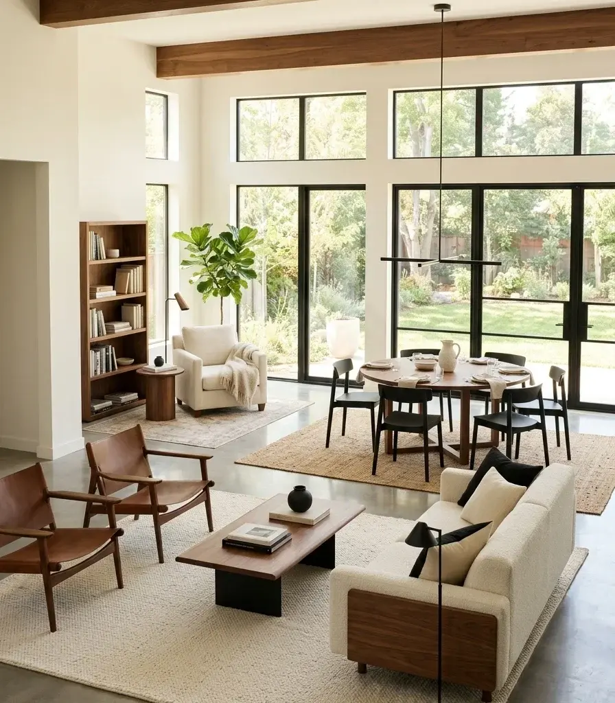 14. Define Zones With Furniture Instead of Walls