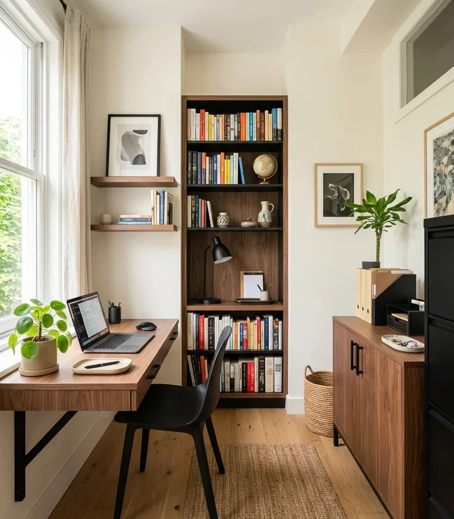 14. Zone the Office by Task: Work, Reference, Supplies