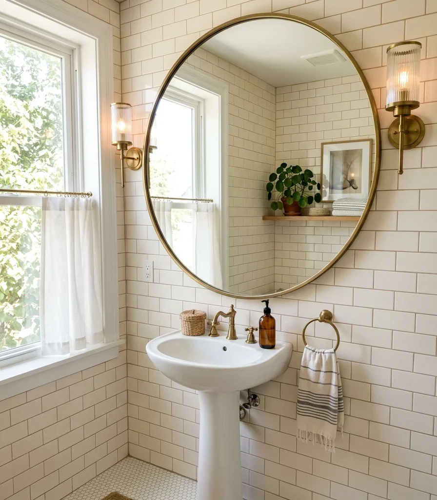 15. An Oversized Mirror Deliberately Too Big for the Room