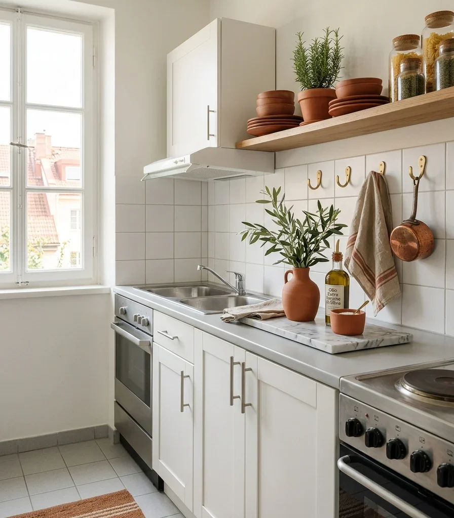 15. Incorporate Italian Touches in a Rental Kitchen With No Renovation