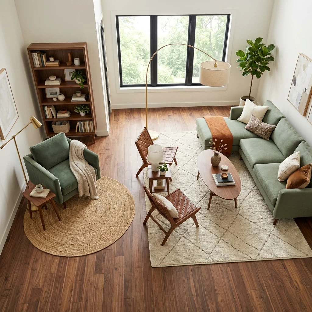 15. Reworking Furniture Zones After a Room Makeover