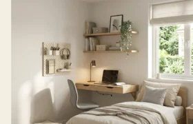 16 Ways to Optimize a Home Office Setup in a Small Bedroom