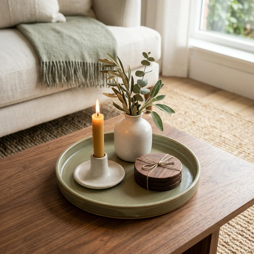 20. Styling a Tray as a Contained Vignette