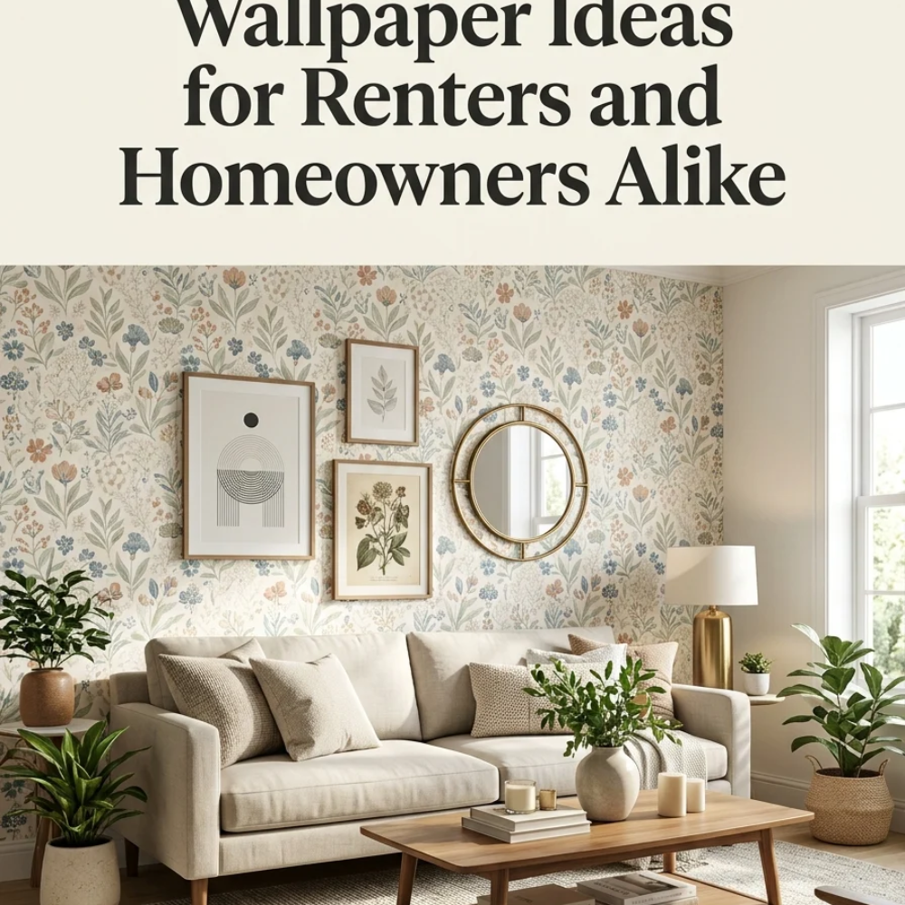 20 Peel-and-stick Wallpaper Ideas for Renters and Homeowners Alike