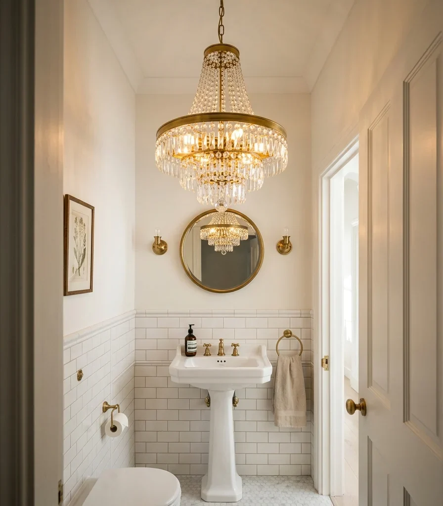 3. A Statement Light Fixture Scaled Up, Not Down