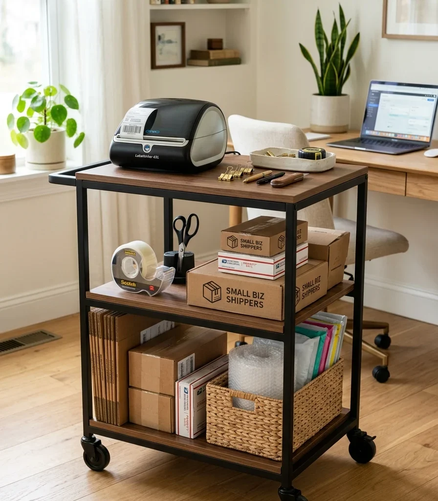 3. Add a Packing and Shipping Station Cart