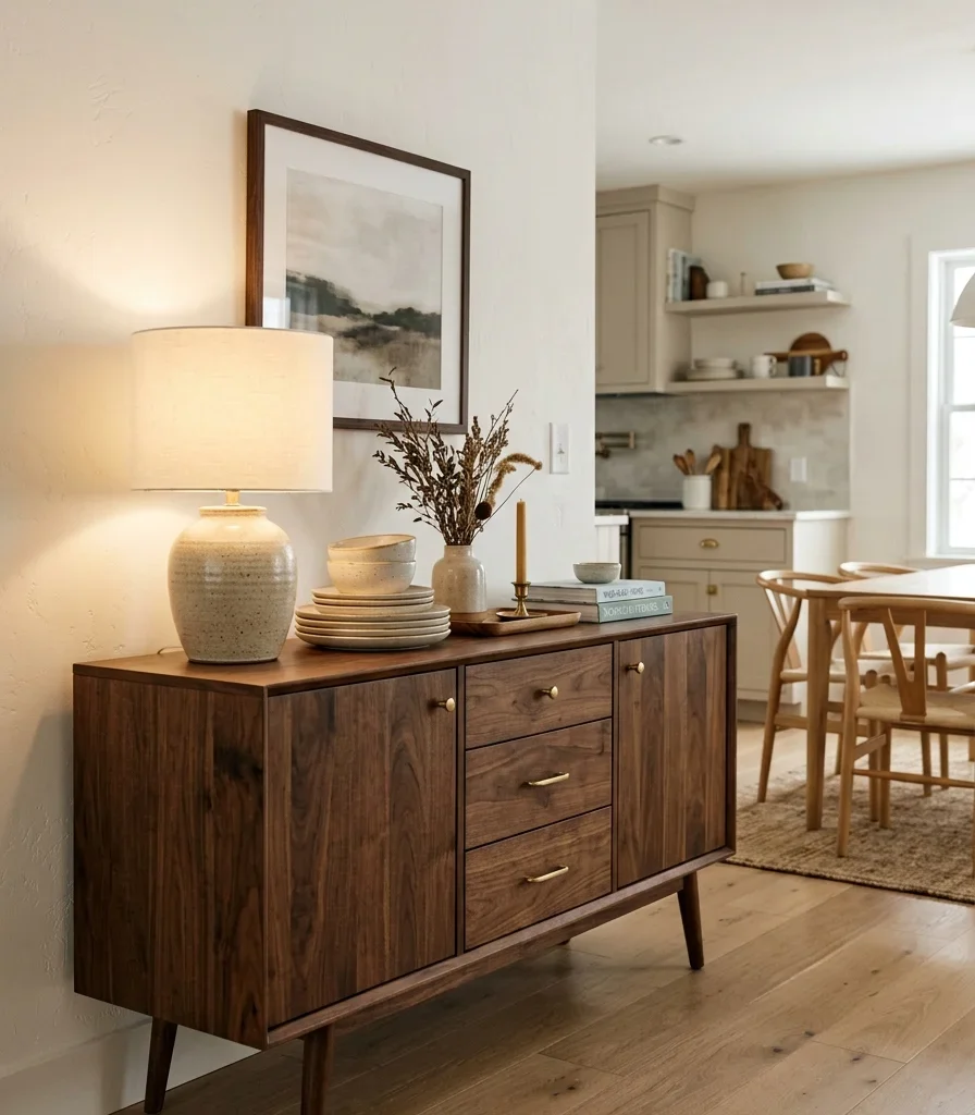 3. Add a Sideboard as the Dining Zone's Own Storage Piece