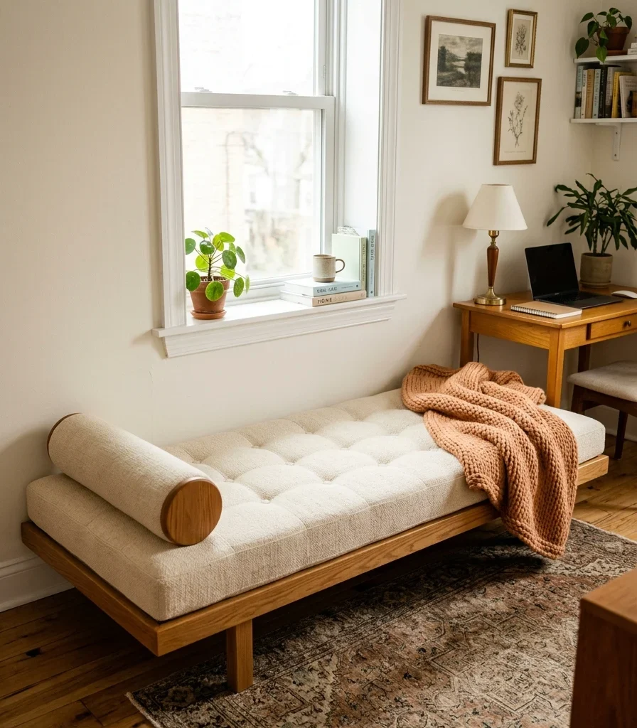 3. Choose a Daybed-Style Couch That Doubles as a Guest Bed