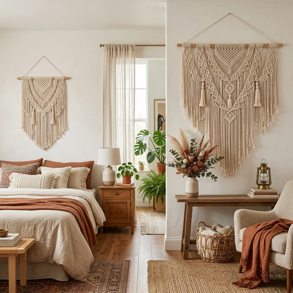 4. Macrame Wall Hangings as Recurring Textile Art