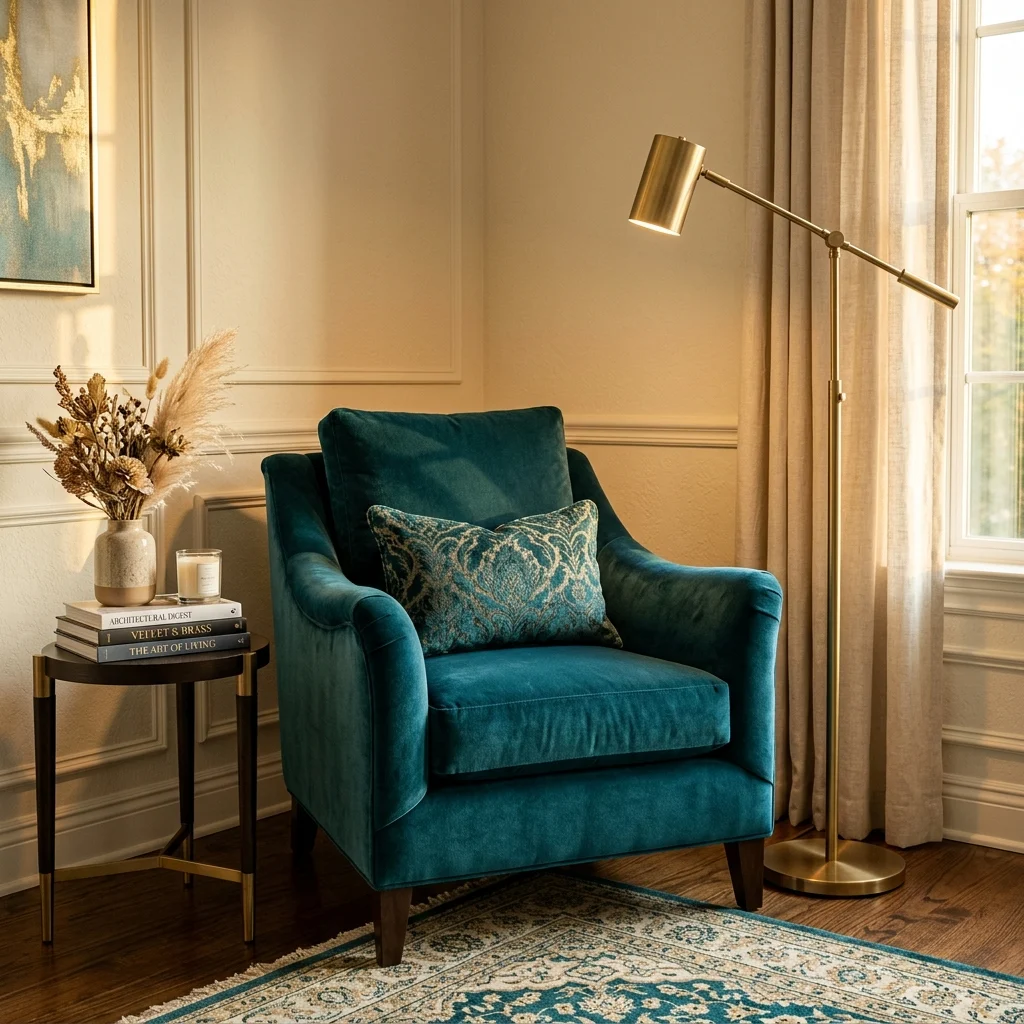 5. One Exceptional Upholstered Piece in Performance Velvet