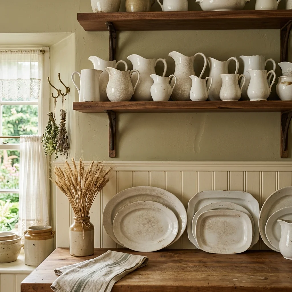 7. Ironstone and Antique Ceramic Collections