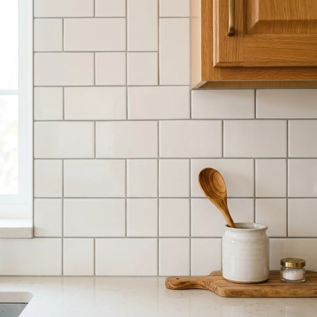 7. Removable Grip-Strip Tile for a Kitchen Backsplash Update
