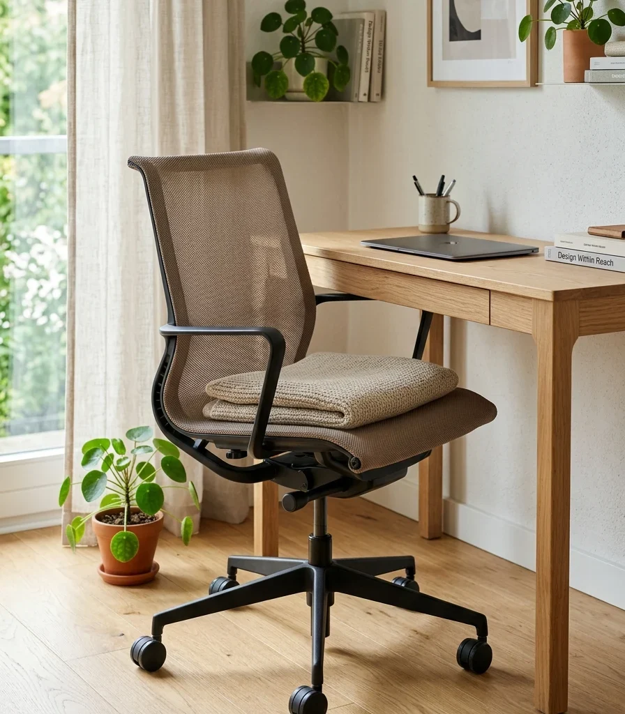 8. Choose a Slim-Profile Ergonomic Chair