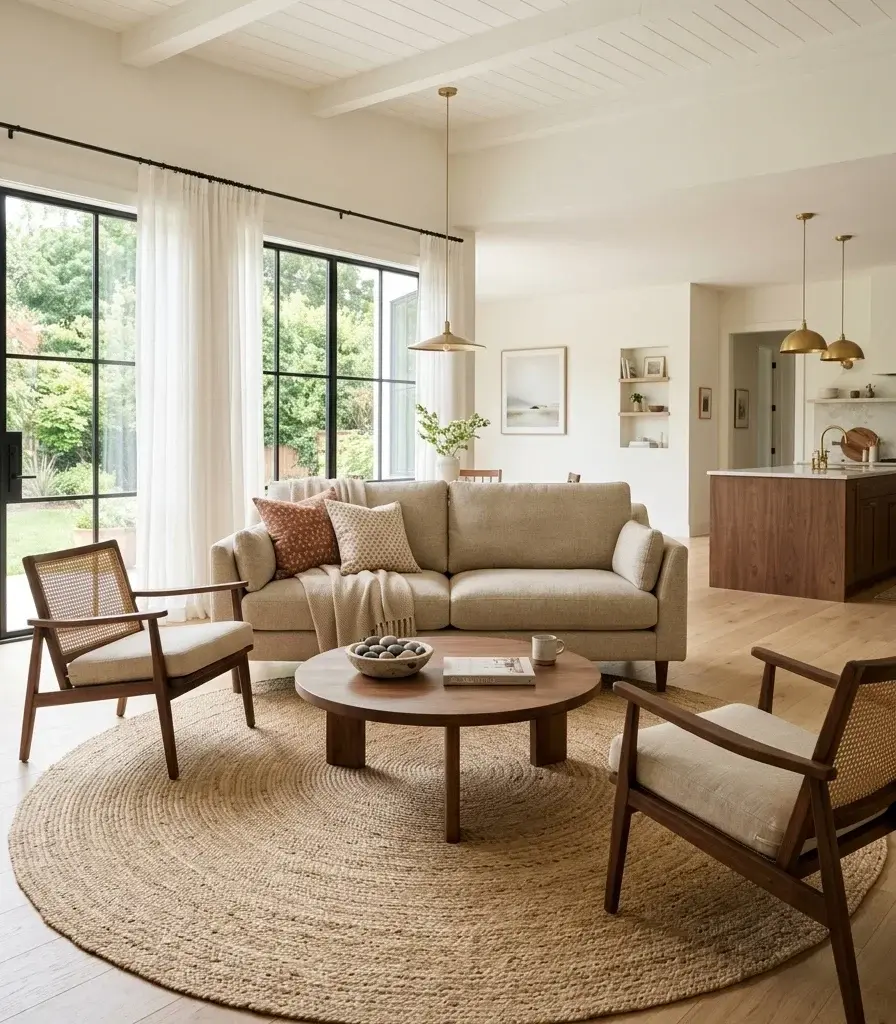 8. Arrange Furniture to Float Away From the Walls
