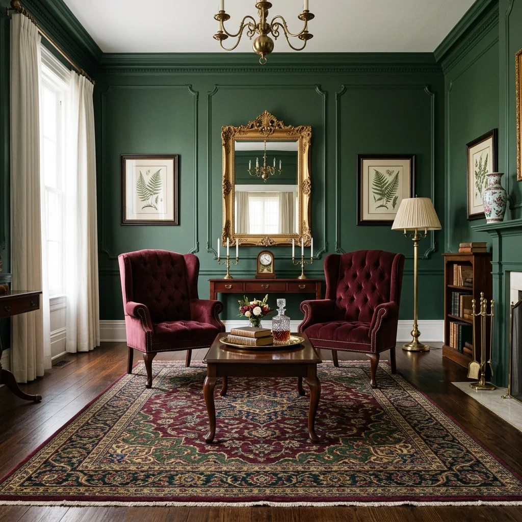 8. Formal Furniture Groupings Around a Rug