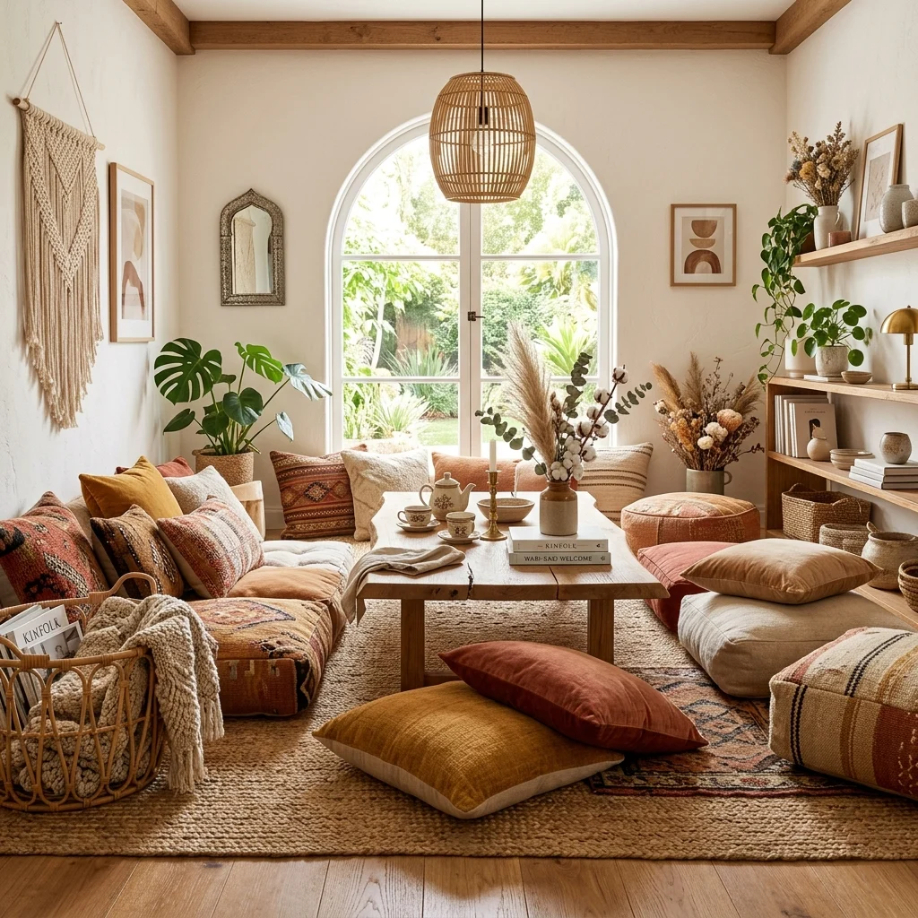 8. Low-Floor Seating to Encourage Gathering Over Formality