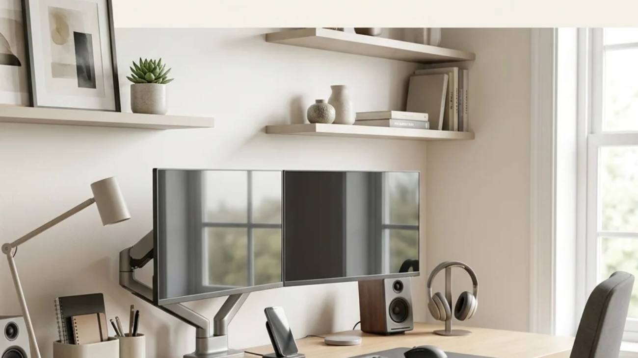 15 Productive Home Office Computer Setup Ideas