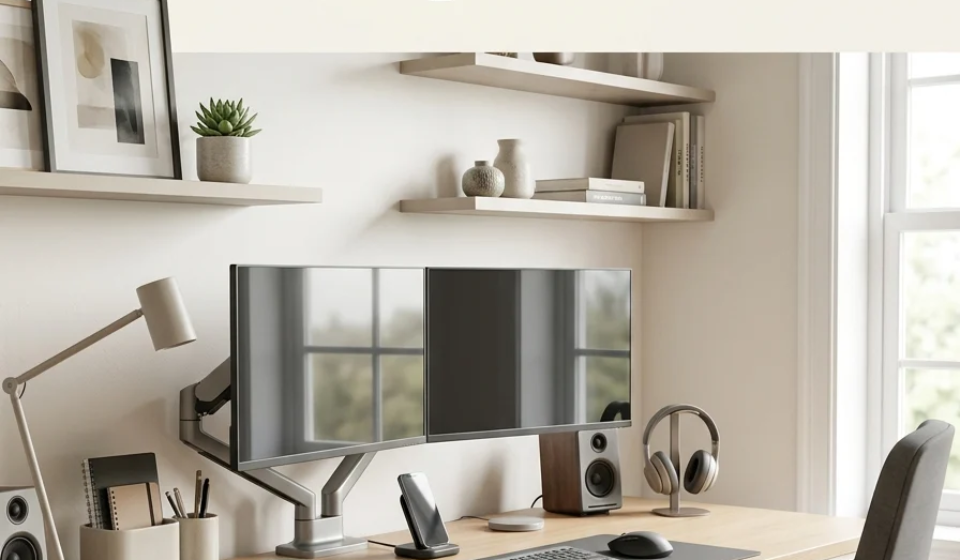 15 Productive Home Office Computer Setup Ideas