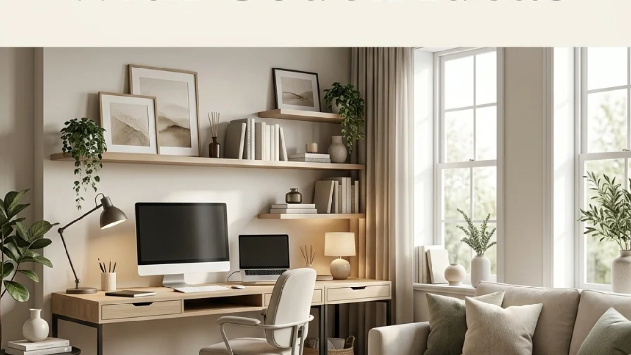 17 Comfortable Home Office Setup With Couch Ideas
