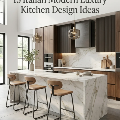 15 Italian Modern Luxury Kitchen Design Ideas