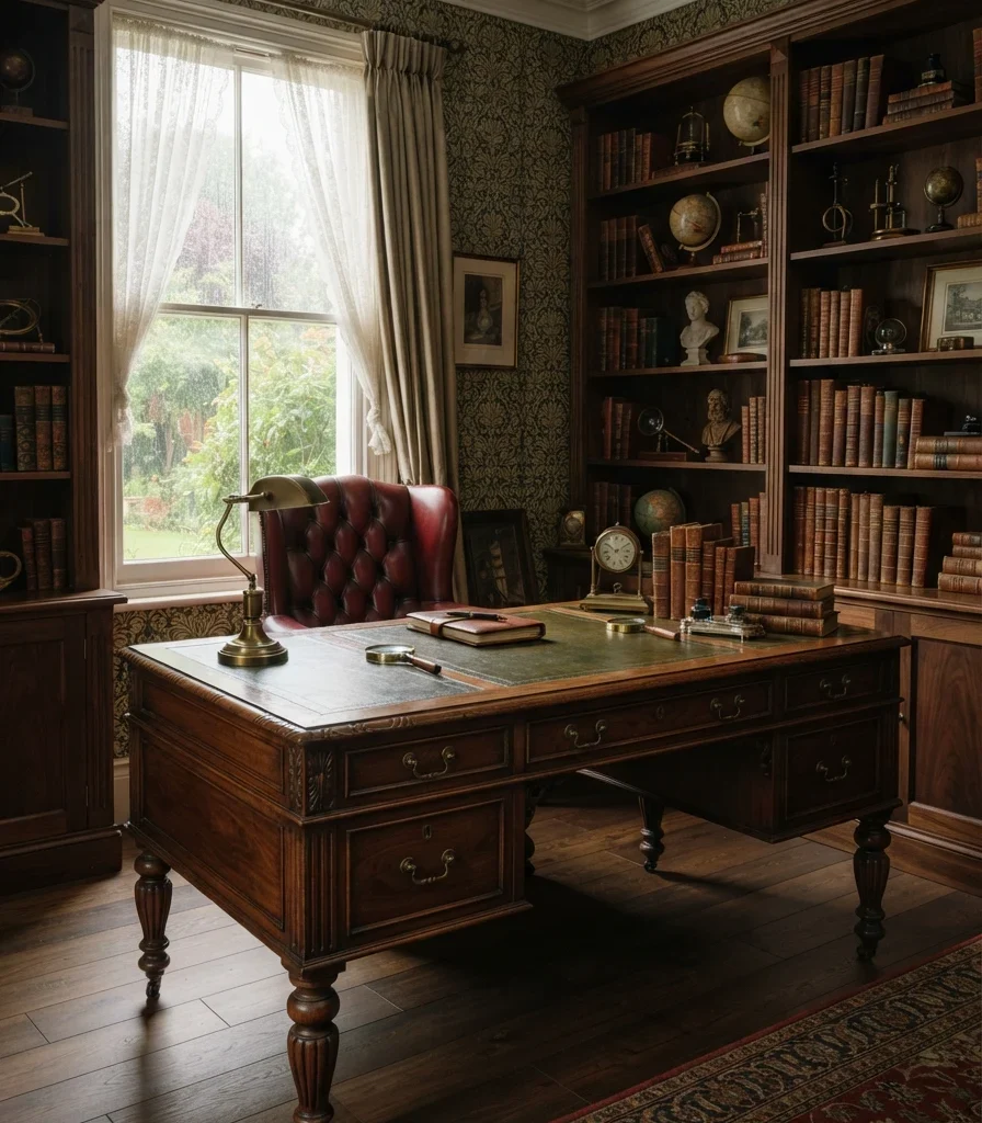1. Make a Walnut Writing Desk the Hero
