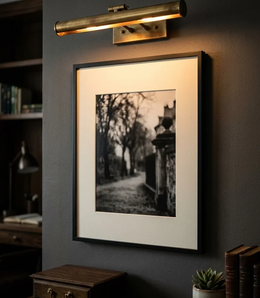 10. Picture Lighting That Makes Wall Art Feel Gallery-Grade