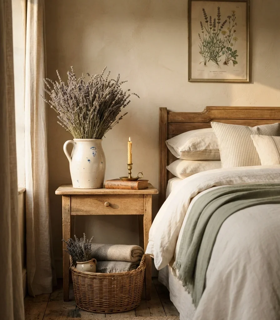 10. Use Lavender and Dried Botanicals as Living Color