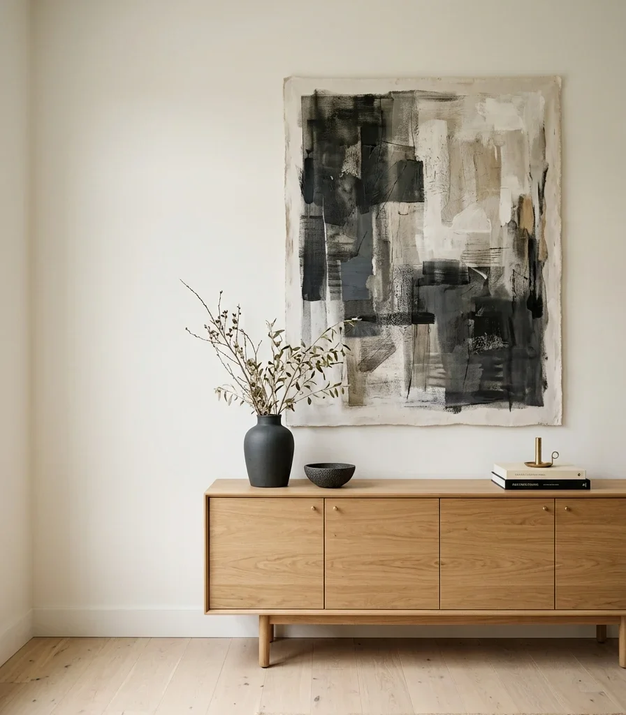 11. A Single Piece of Wall Art, Nothing Else