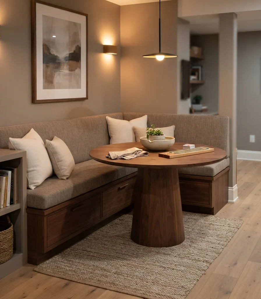 11. Add a Built-In Banquette for Flexible Seating