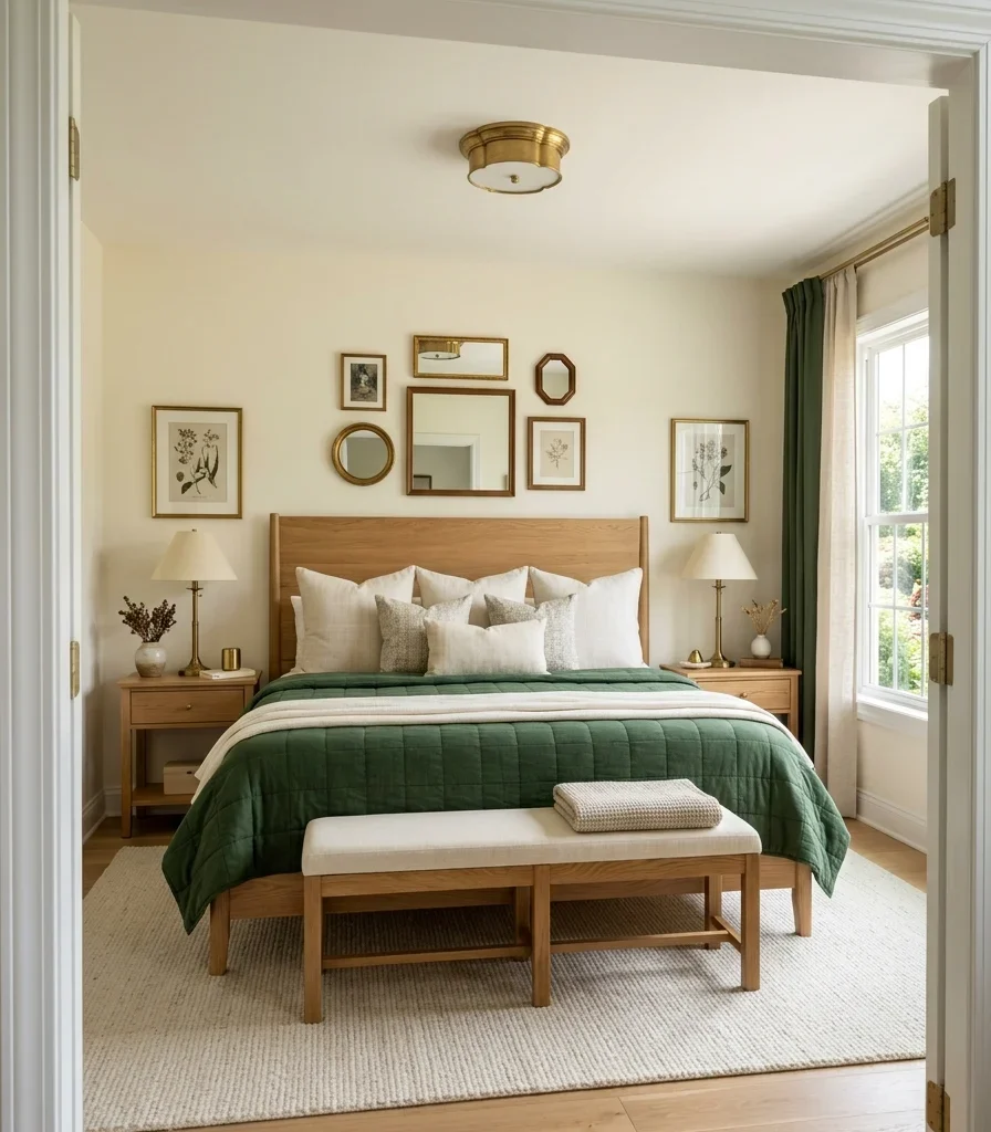 11. Arranging the Room Around a Cocooning Bed Zone