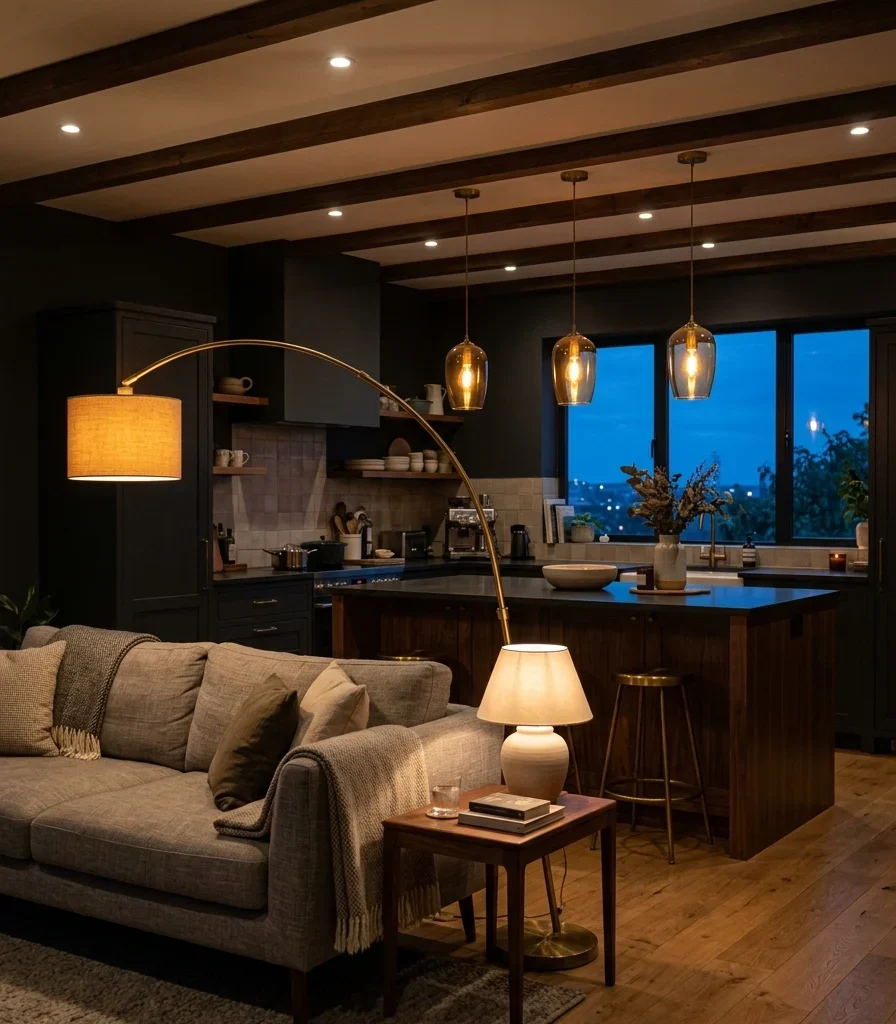 11. Three Layers of Light That Shift the Room's Mood by Time of Day
