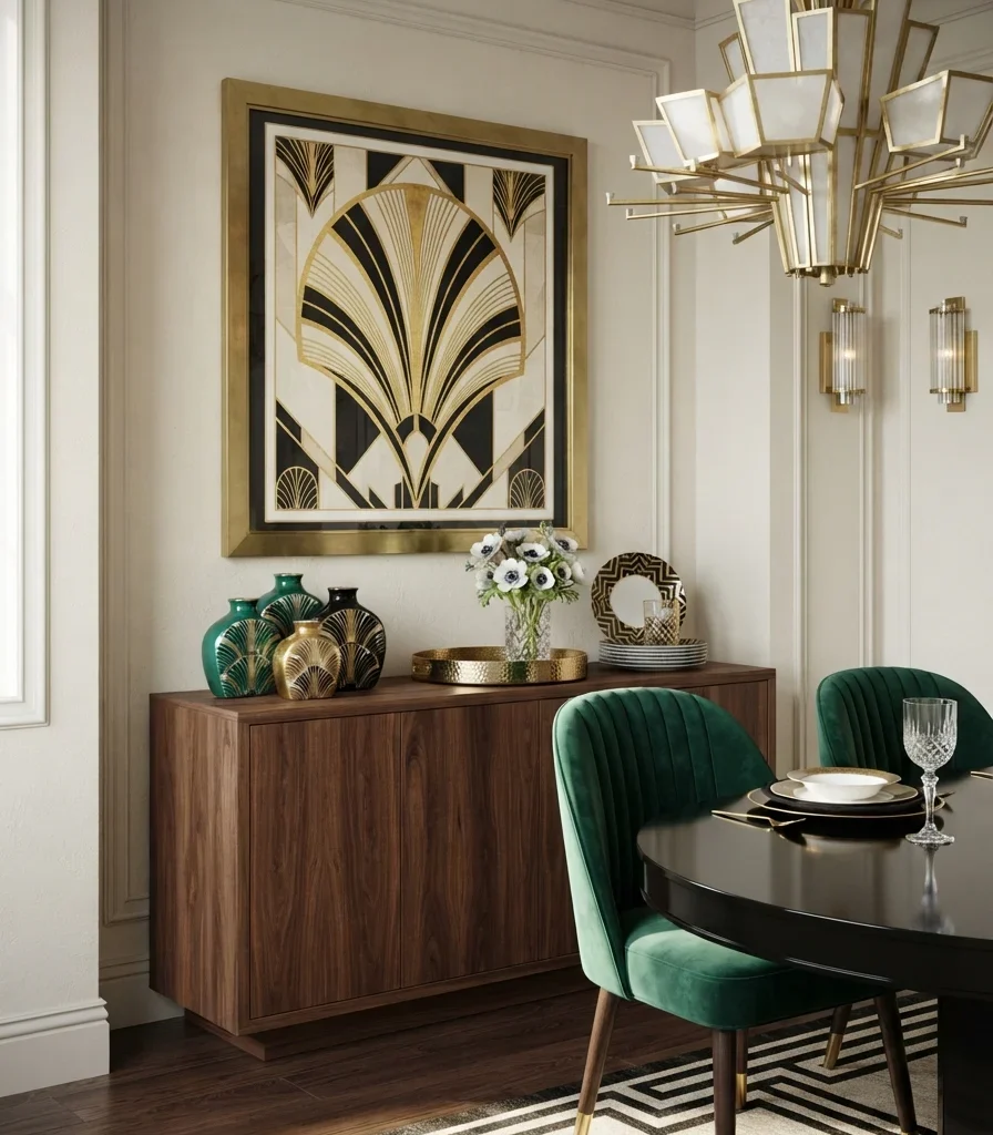 12. Fan Motif in Art and Tabletop Details