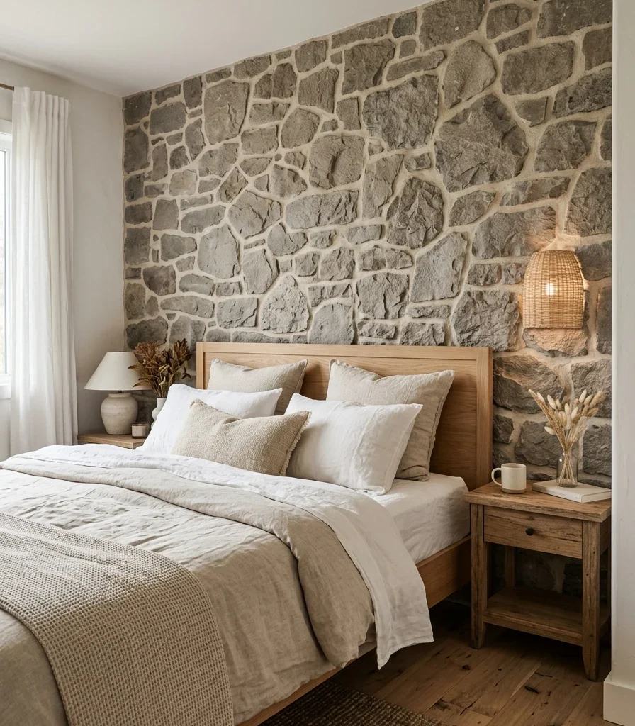 12. Natural Stone or Brick Accent Detail