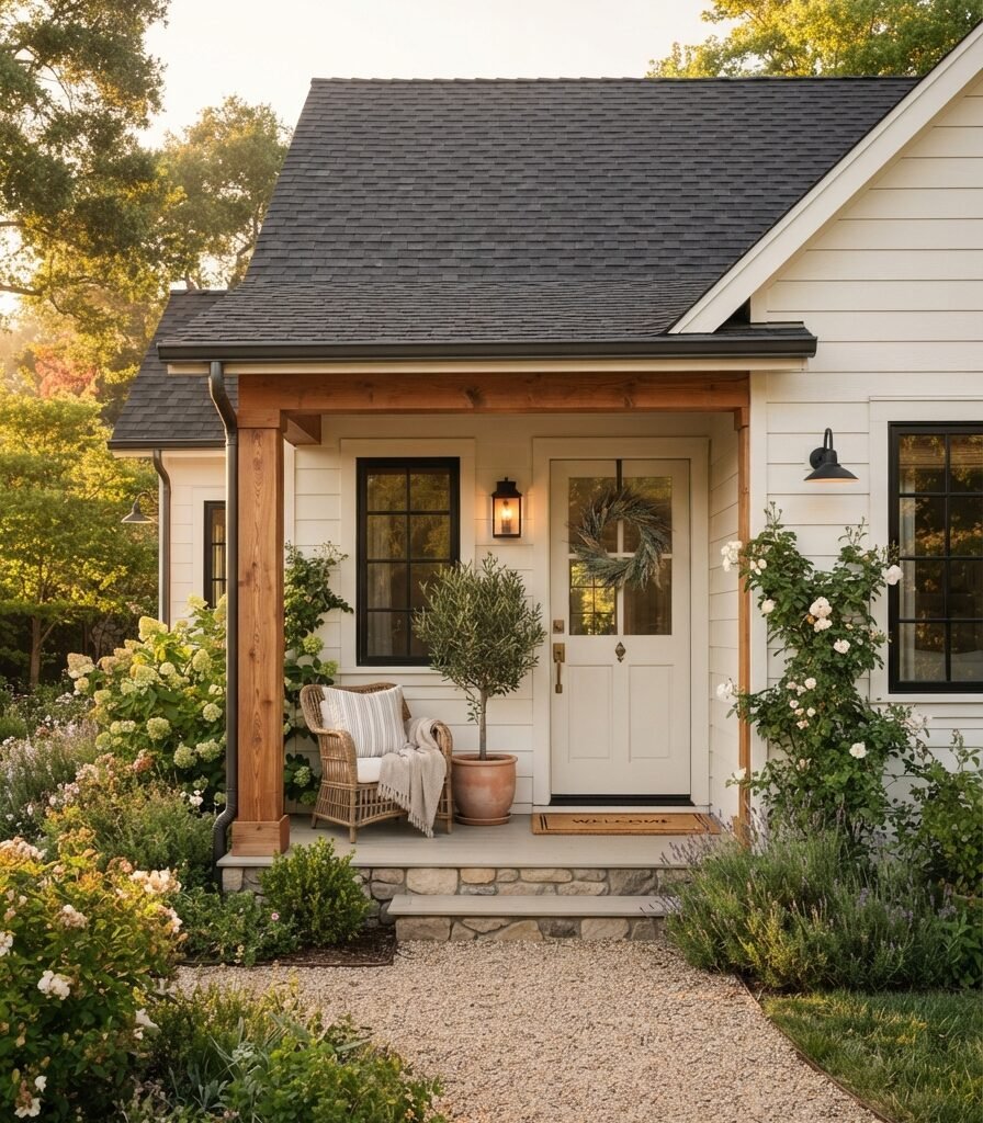 15. Choose Alabaster for a Soft Exterior