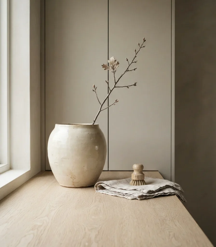 19. Finish with One Wabi-Sabi Ceramic Statement