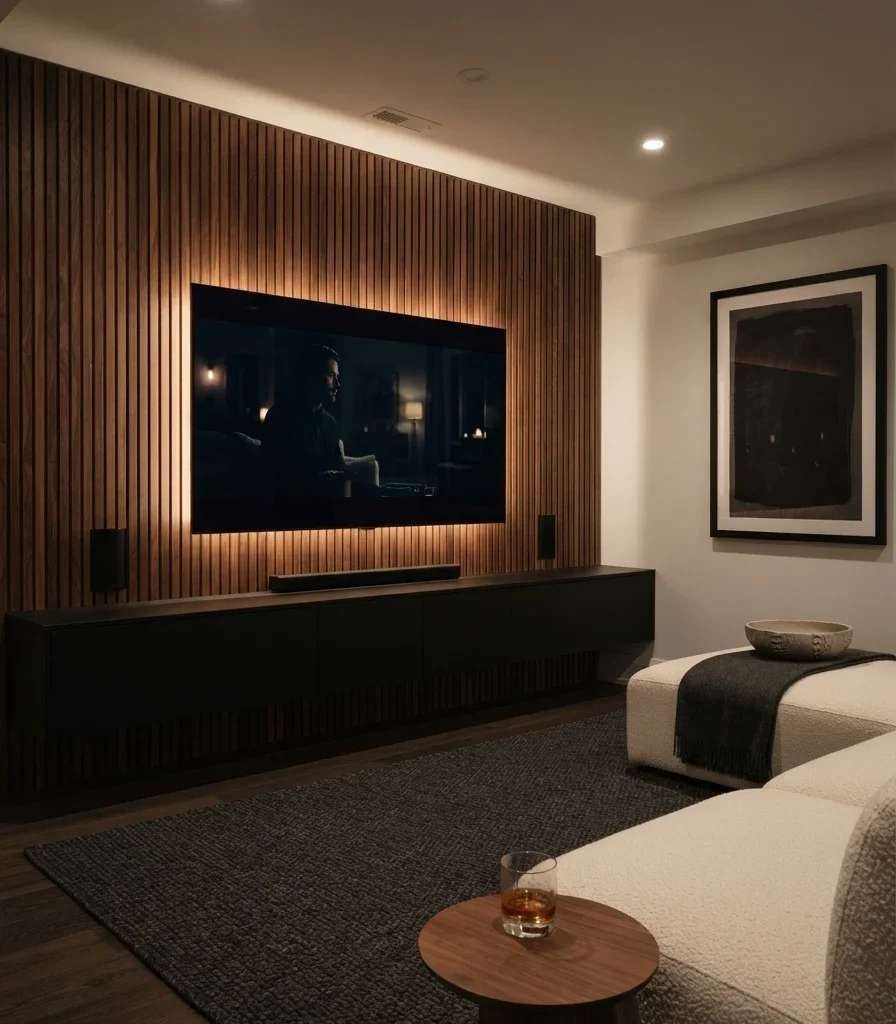 2. Build a Long Linear Media Wall