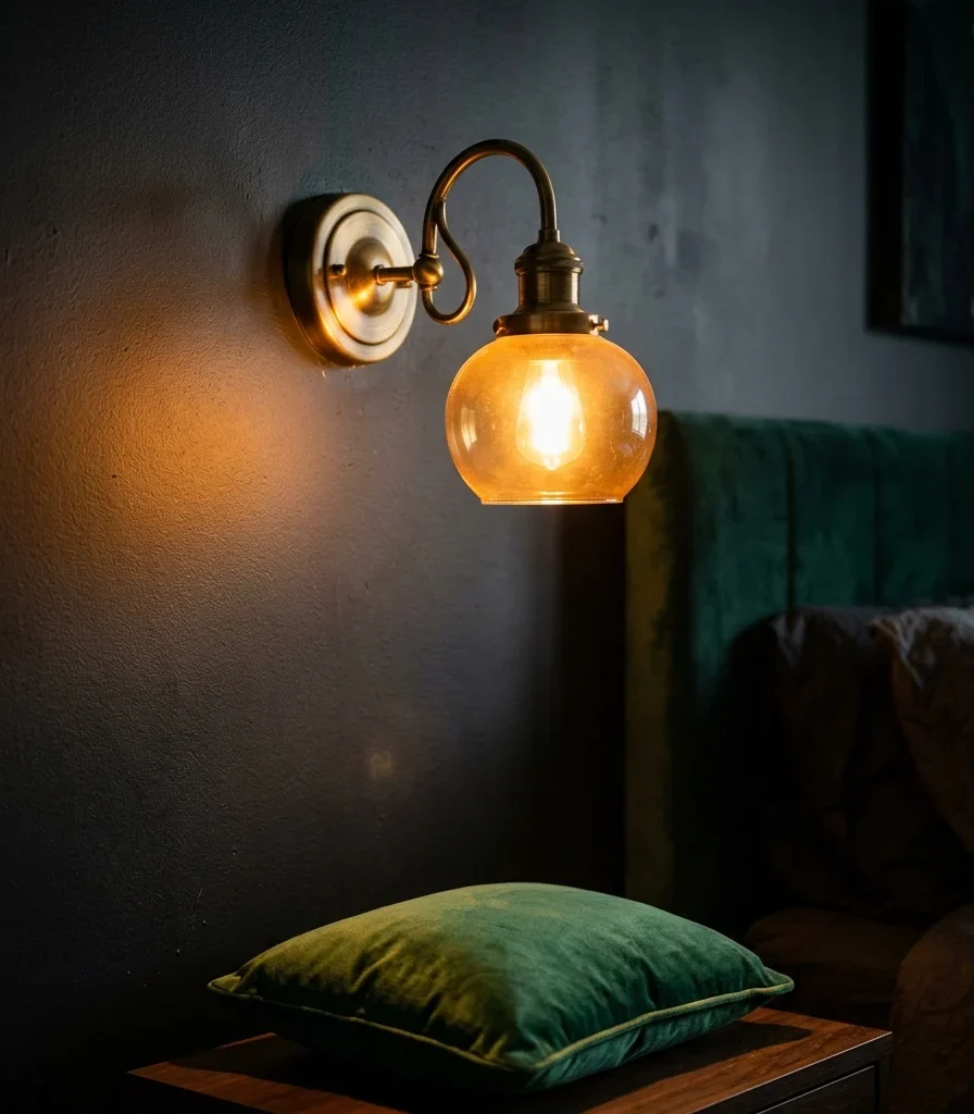 3. Warm-Toned Wall Sconces for Layered Drama