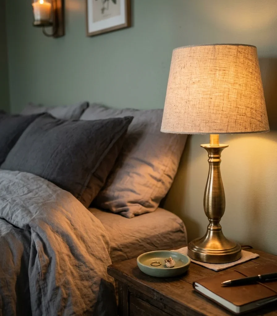 3. Warm Dimmable Lighting for a Wind-Down Routine