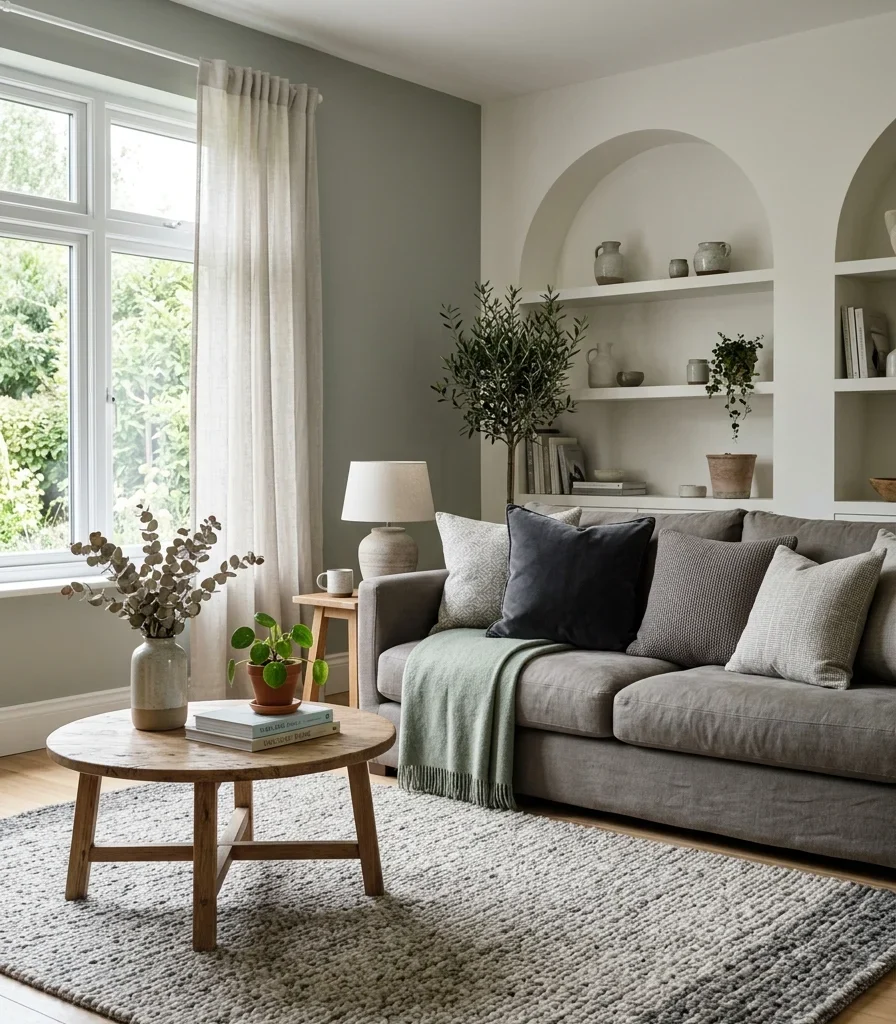 4. Tonal Gray Layering From Charcoal to Greige
