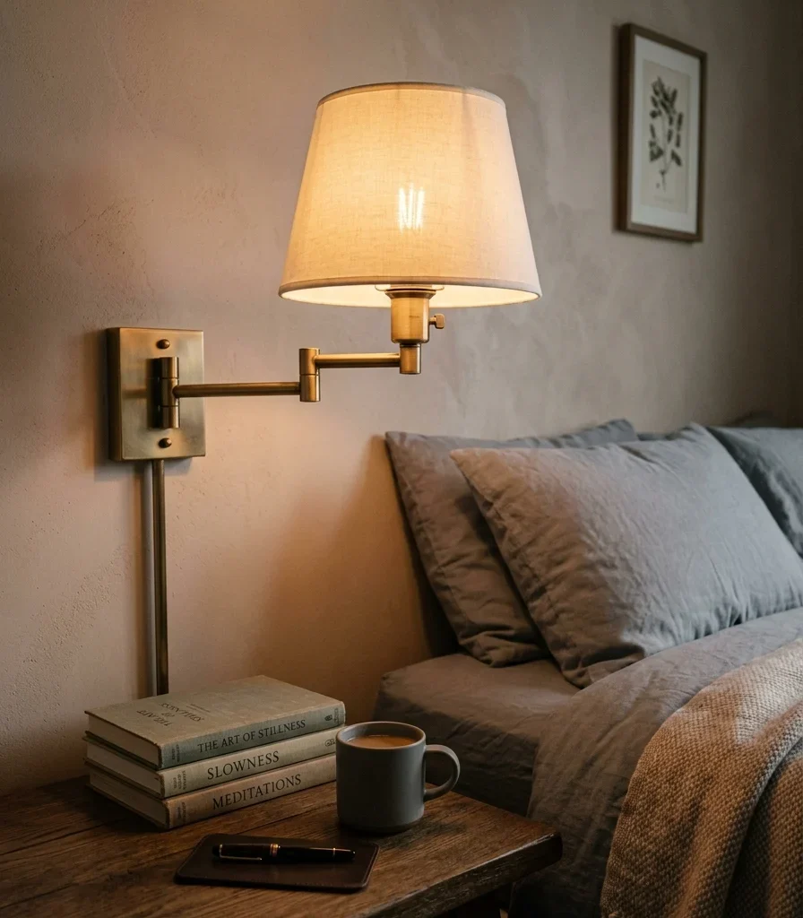 5. Add a Dimmable Wall Sconce Instead of a Single Overhead Light